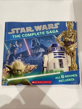 Scholastic Star Wars The Complete Saga - Blue & Gold Cover